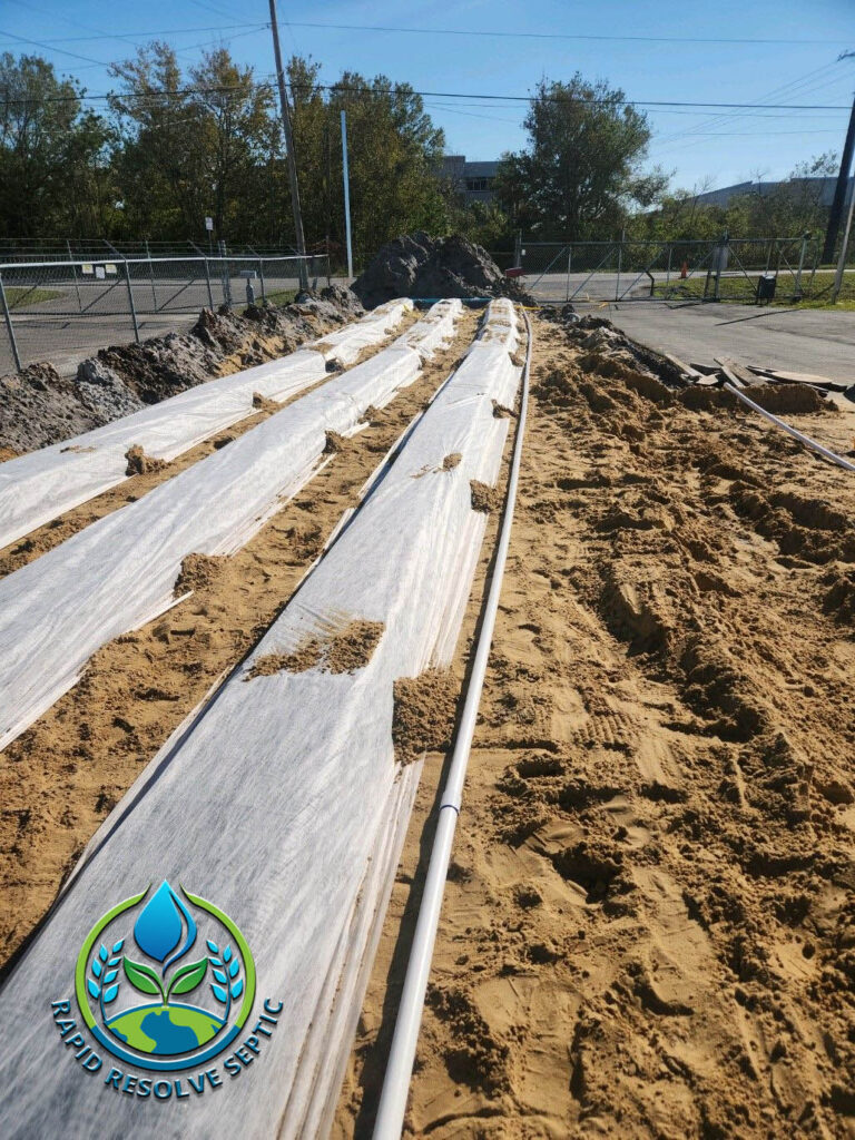Drain Field Installation